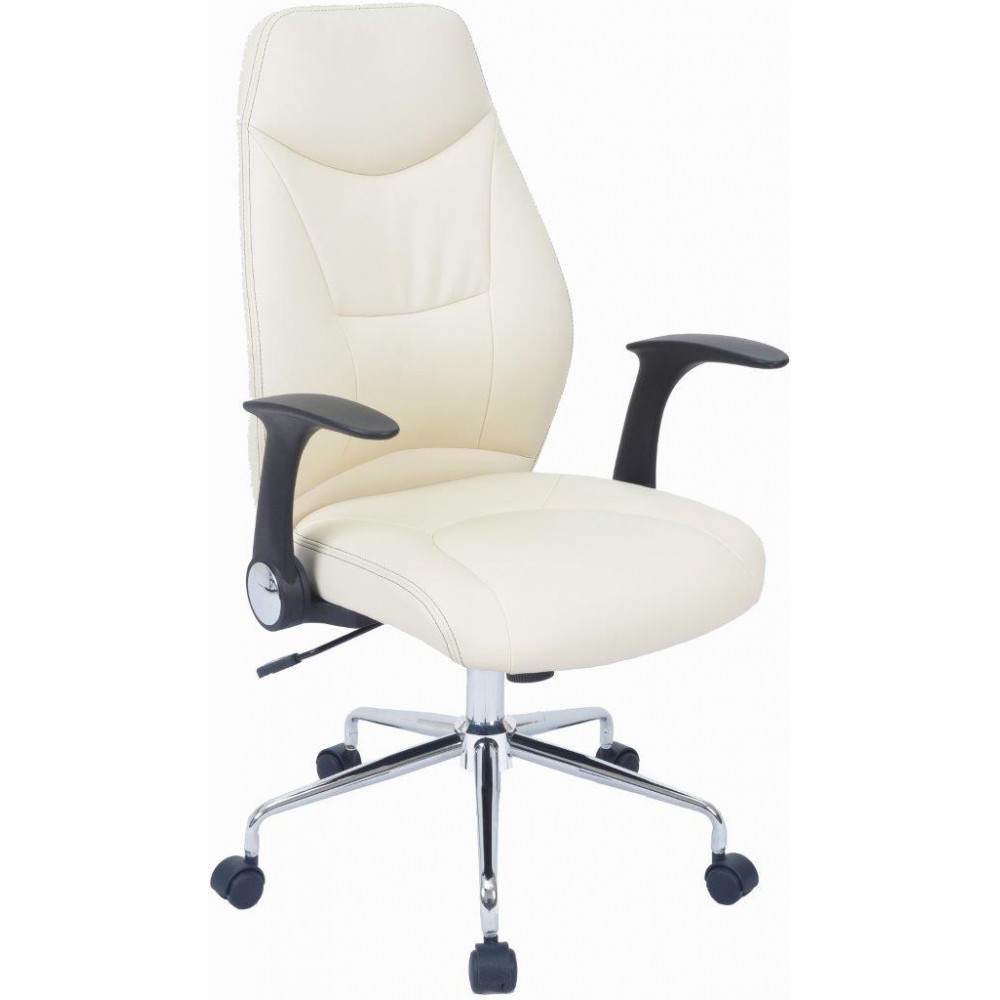 Καρέκλα διευθυντική Ronta-Λευκό - Μαύρο