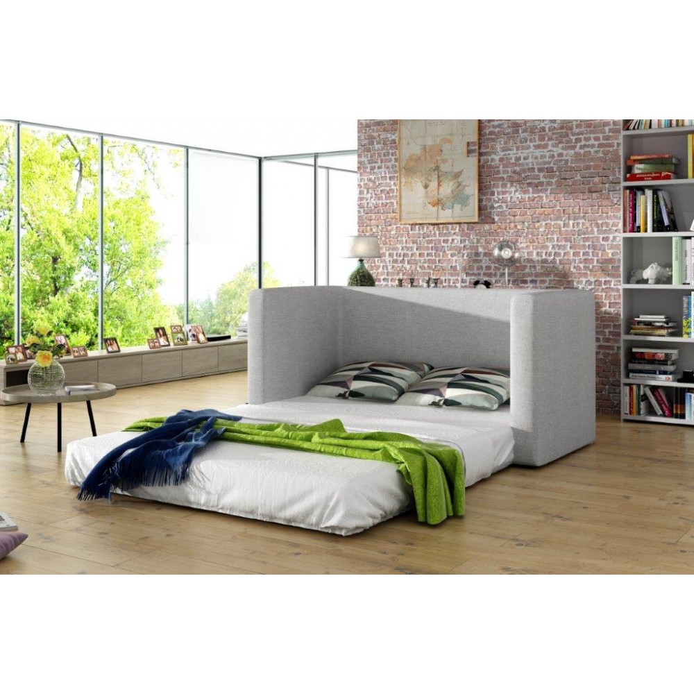 Καναπές - κρεβάτι Neira-Καφέ