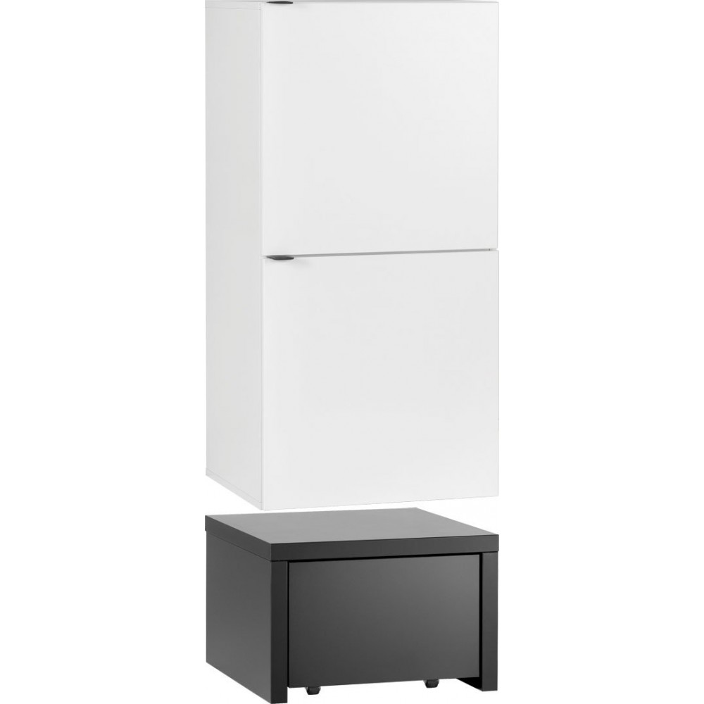 Συρταριέρα Young II-Λευκό - Μαύρο