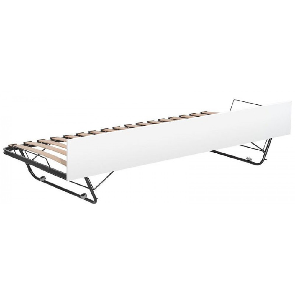 Κρεβάτι Young -Μαύρο - Λευκό