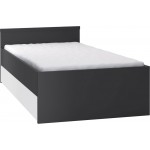 Κρεβάτι Young -Μαύρο - Λευκό
