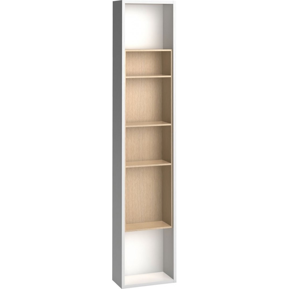 Πλαϊνό ντουλάπας 4 You-Ύψος: 206 εκ.-Λευκό