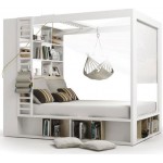 Κρεβάτι 4 You με ουρανό-Λευκό