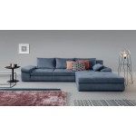 Γωνιακός καναπές Bonet-Μπλε 313x104x83