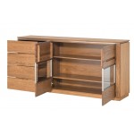 Μπουφές Montero με βιτρίνα