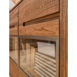 Μπουφές Montero με βιτρίνα