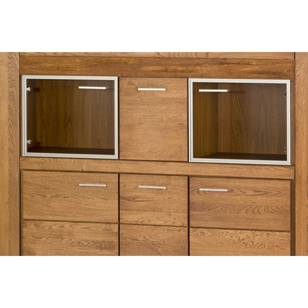 Μπουφές Denny με βιτρίνα