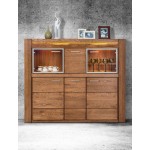 Μπουφές Denny με βιτρίνα