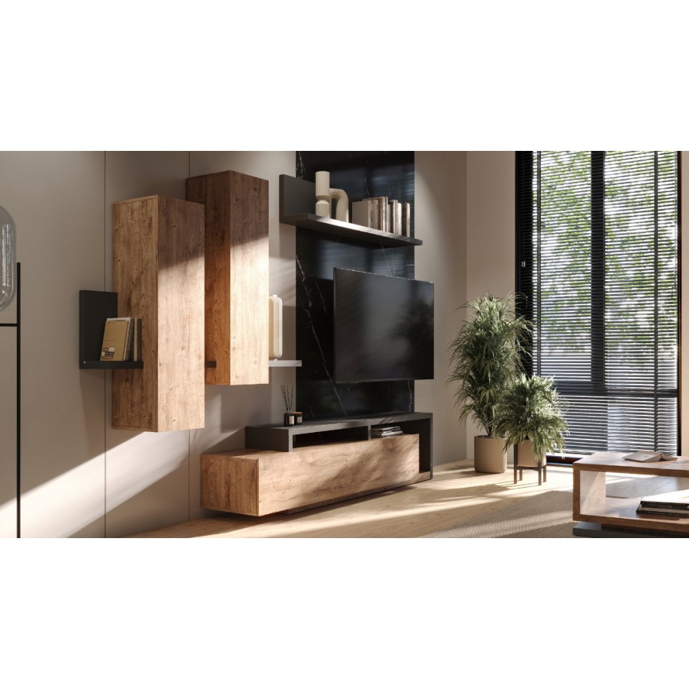 Βιτρίνα Bron 152x35x142