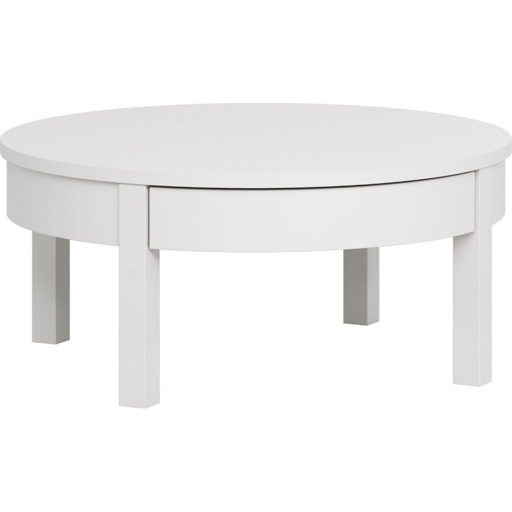 Τραπεζάκι σαλονιού Simple-Λευκό