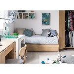 Καναπές - Κρεβάτι Simple-Γκρι