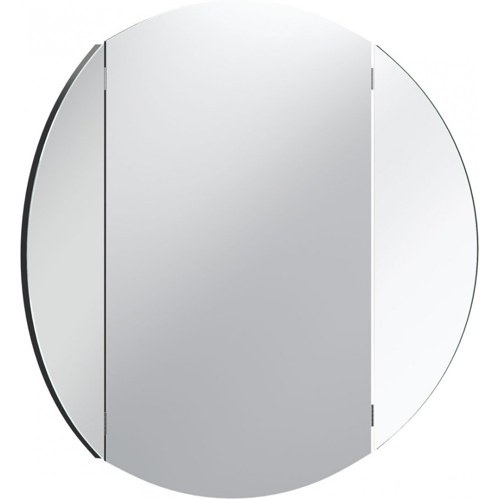 Καθρέπτης Simple Round-Μαύρο