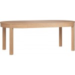Τραπέζι Simple Round επεκτεινόμενο-Φυσικό 110x110x78