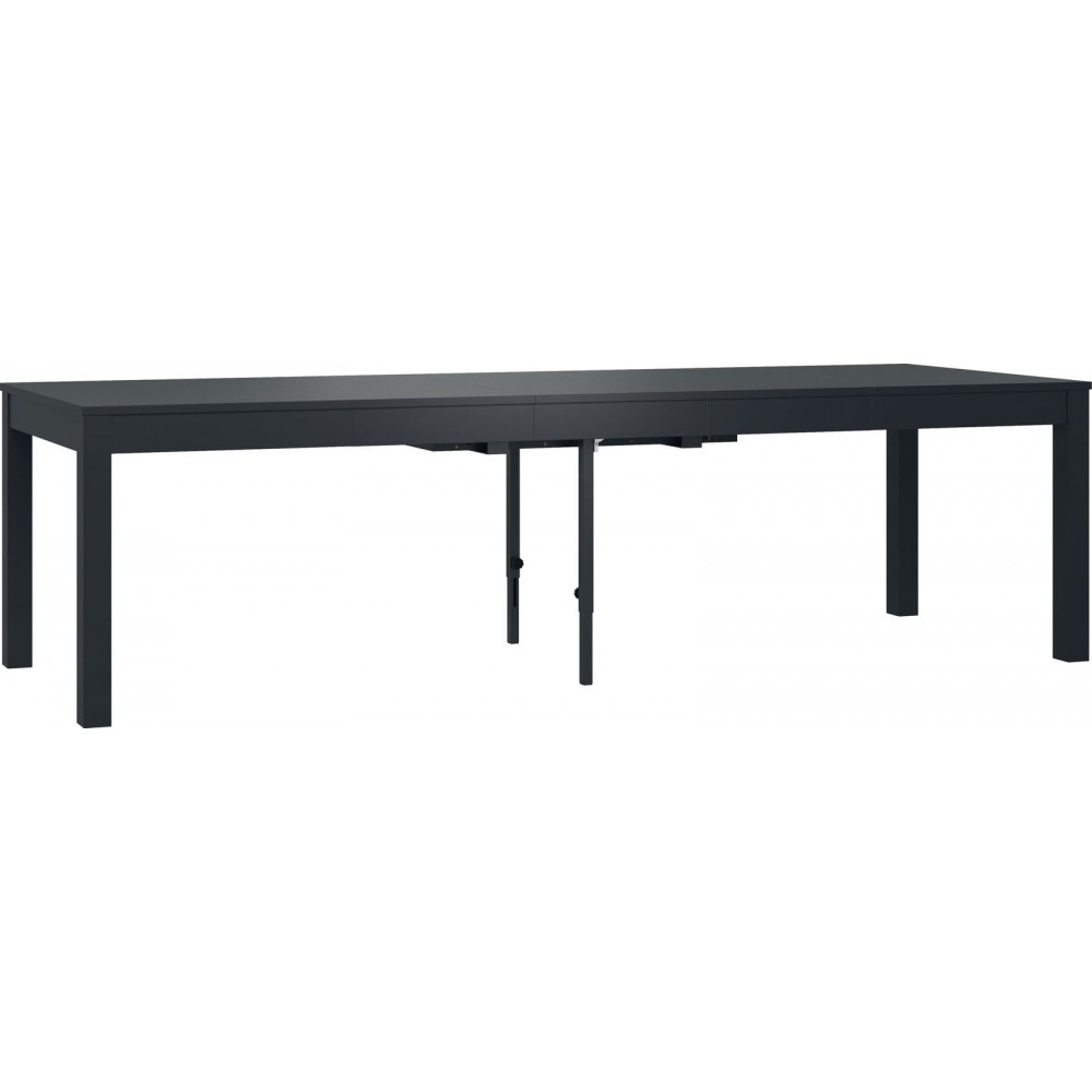 Τραπέζι Simple επεκτεινόμενο-Μαύρο