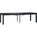 Τραπέζι Simple επεκτεινόμενο-Μαύρο