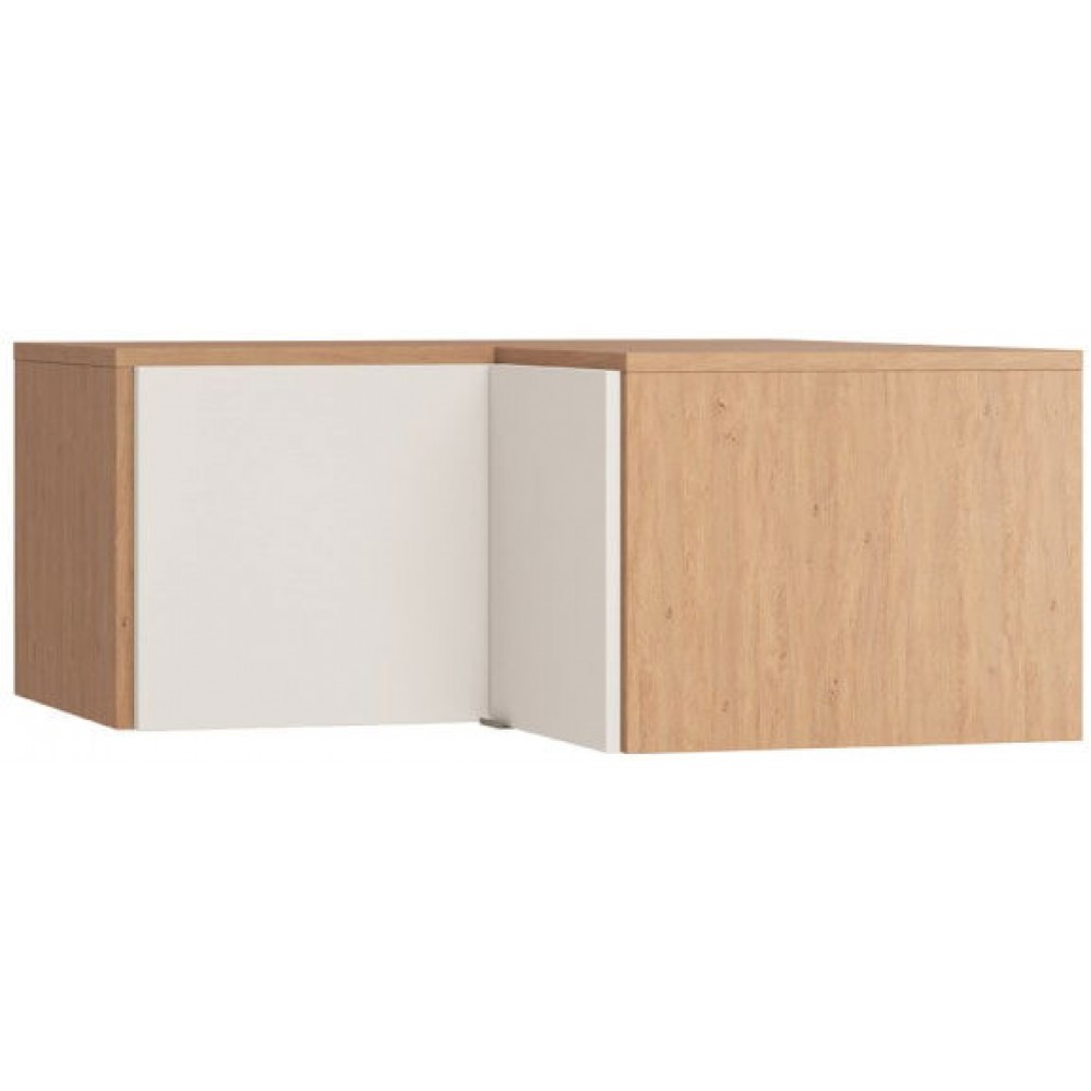 Πατάρι γωνιακής ντουλάπας Simple-Φυσικό - Λευκό