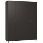 Ντουλάπα Simple τετράφυλλη 185x55x239