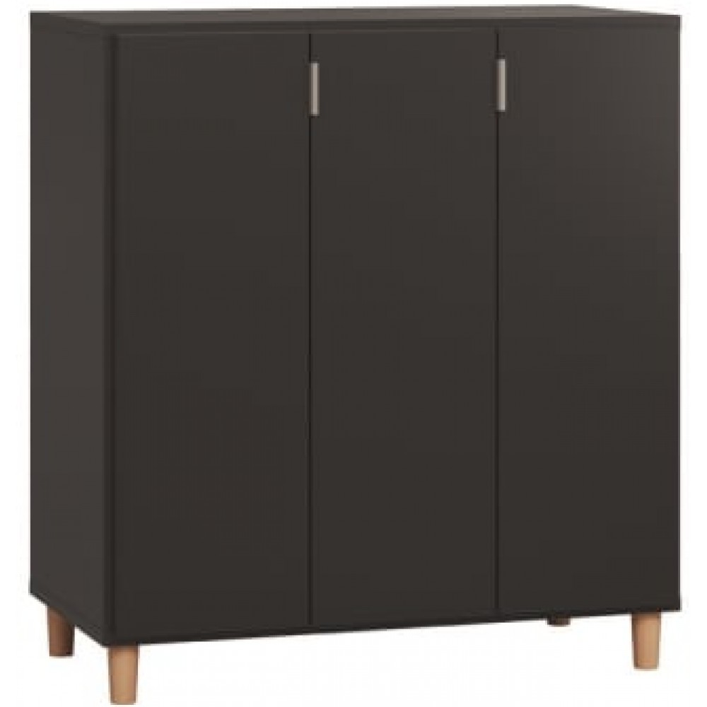 Μπουφές Simple ψηλός-Μαύρο