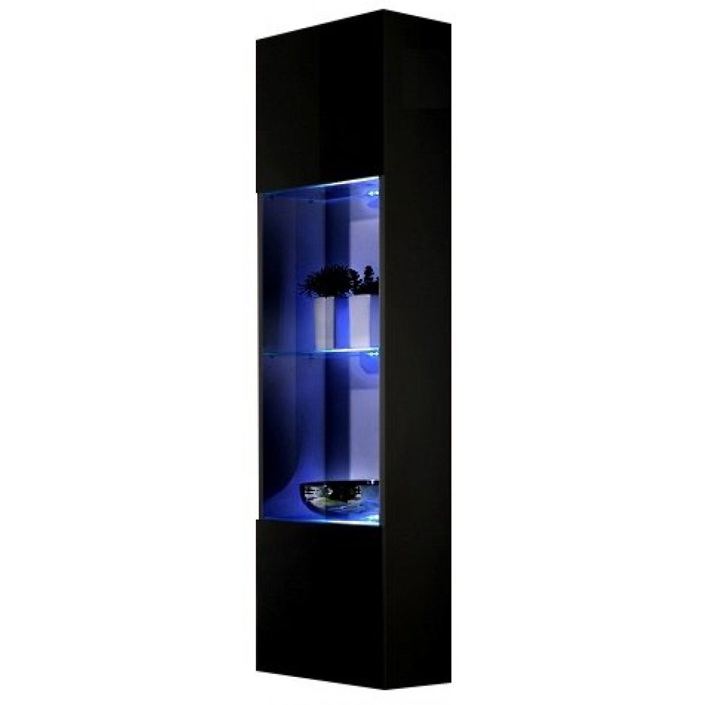 Κρεμαστή βιτρίνα Fly IV-Μαύρο