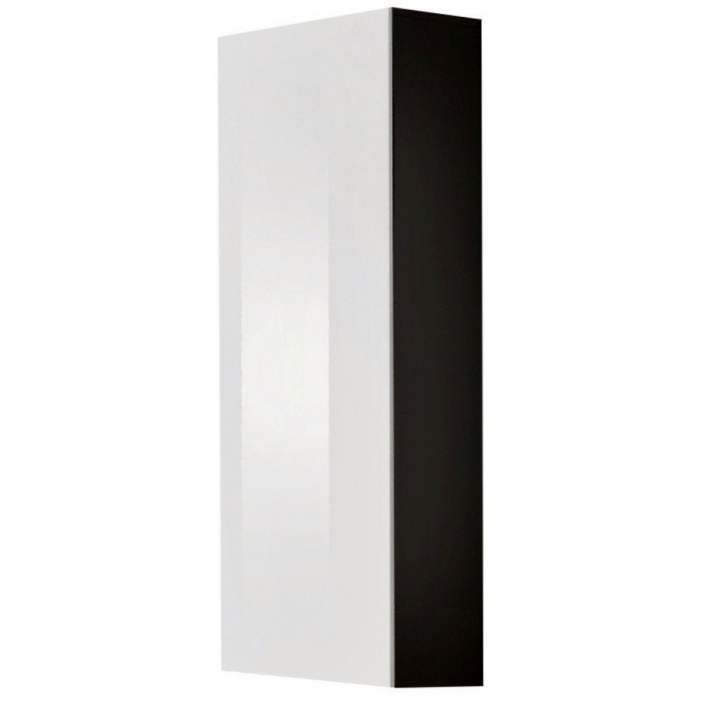 Κρεμαστή στήλη Fly-Λευκό - Μαύρο-Ύψος: 126 εκ.