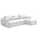 Γωνιακός καναπές Marten-Λευκό 238x150x88
