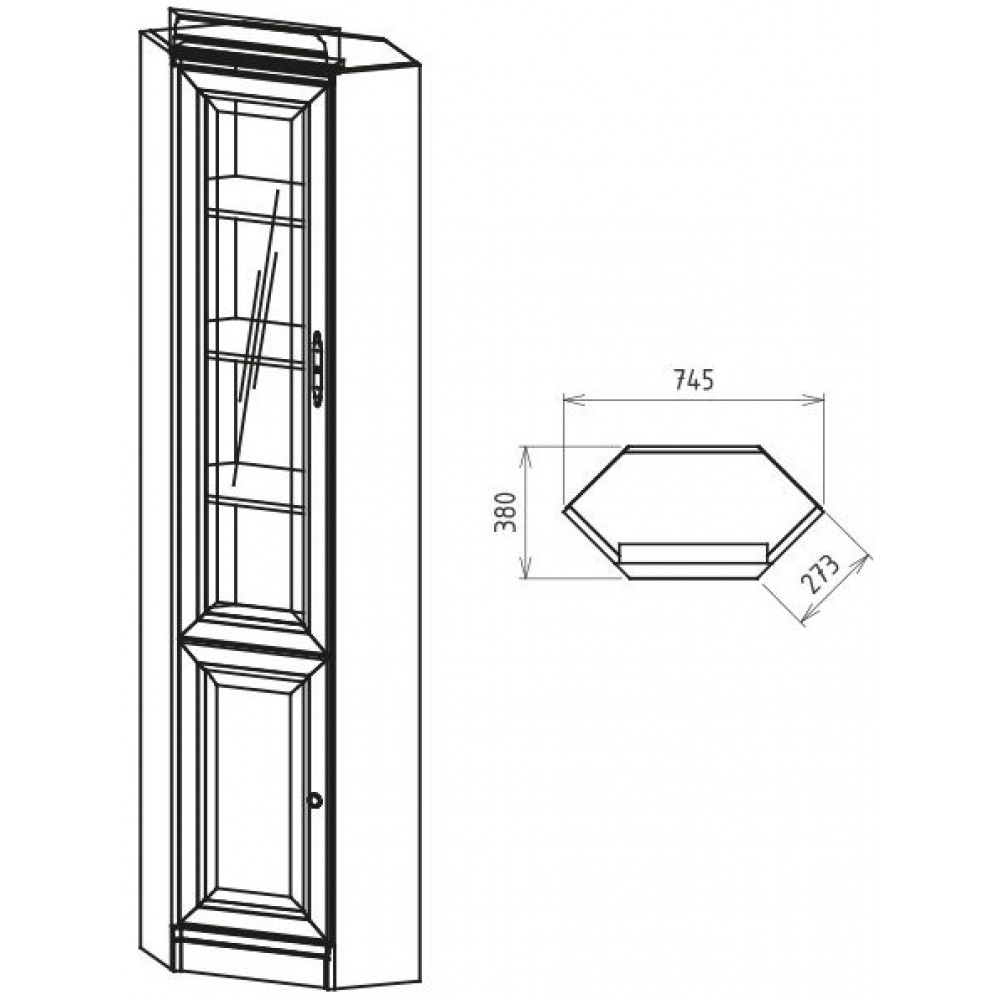 Στήλη Avila γωνιακή-Αριστερά