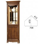 Βιτρίνα Jupiter γωνιακή