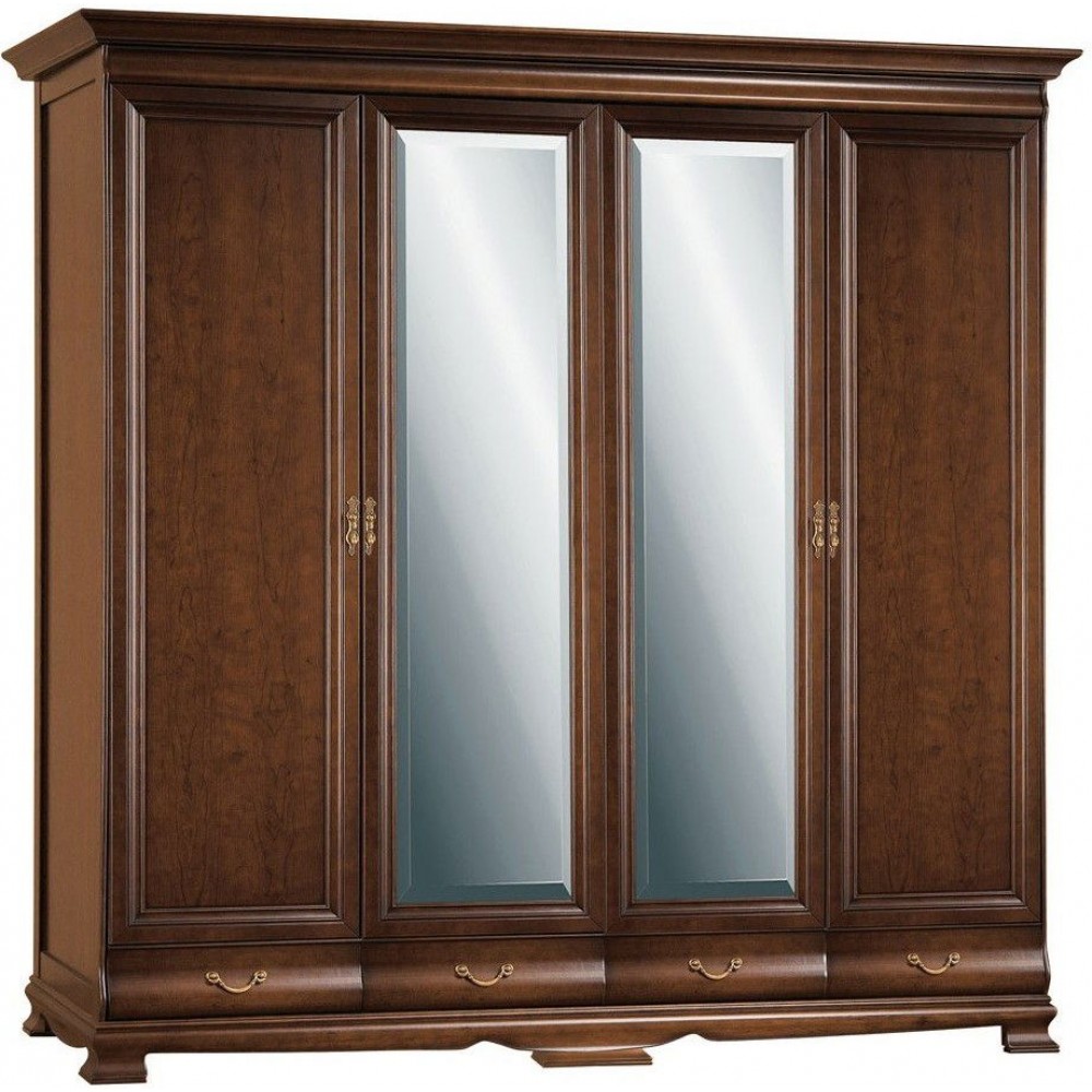 Ντουλάπα Jupiter τετράφυλλη