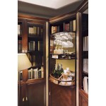 Έπιπλο μπαρ - βιβλιοθήκη Ligoria