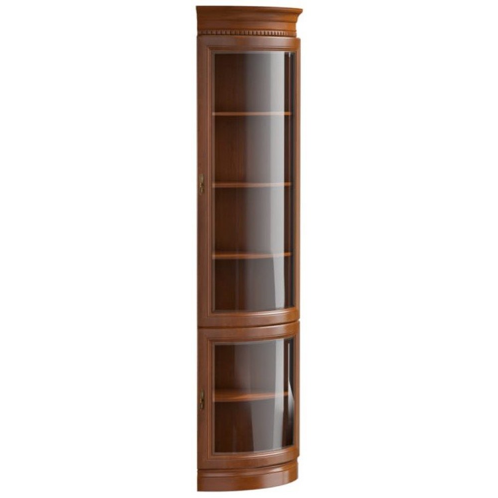 Βιτρίνα Avila γωνιακή 46.2x46.2x242.3