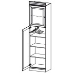 Γκαρνταρόμπα Avila 60.2x46.2x242.3