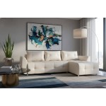 Γωνιακός καναπές Marten-Κρεμ 238x150x88
