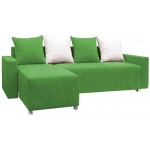 Γωνιακός καναπές Odette-Πράσινο 222x145x85