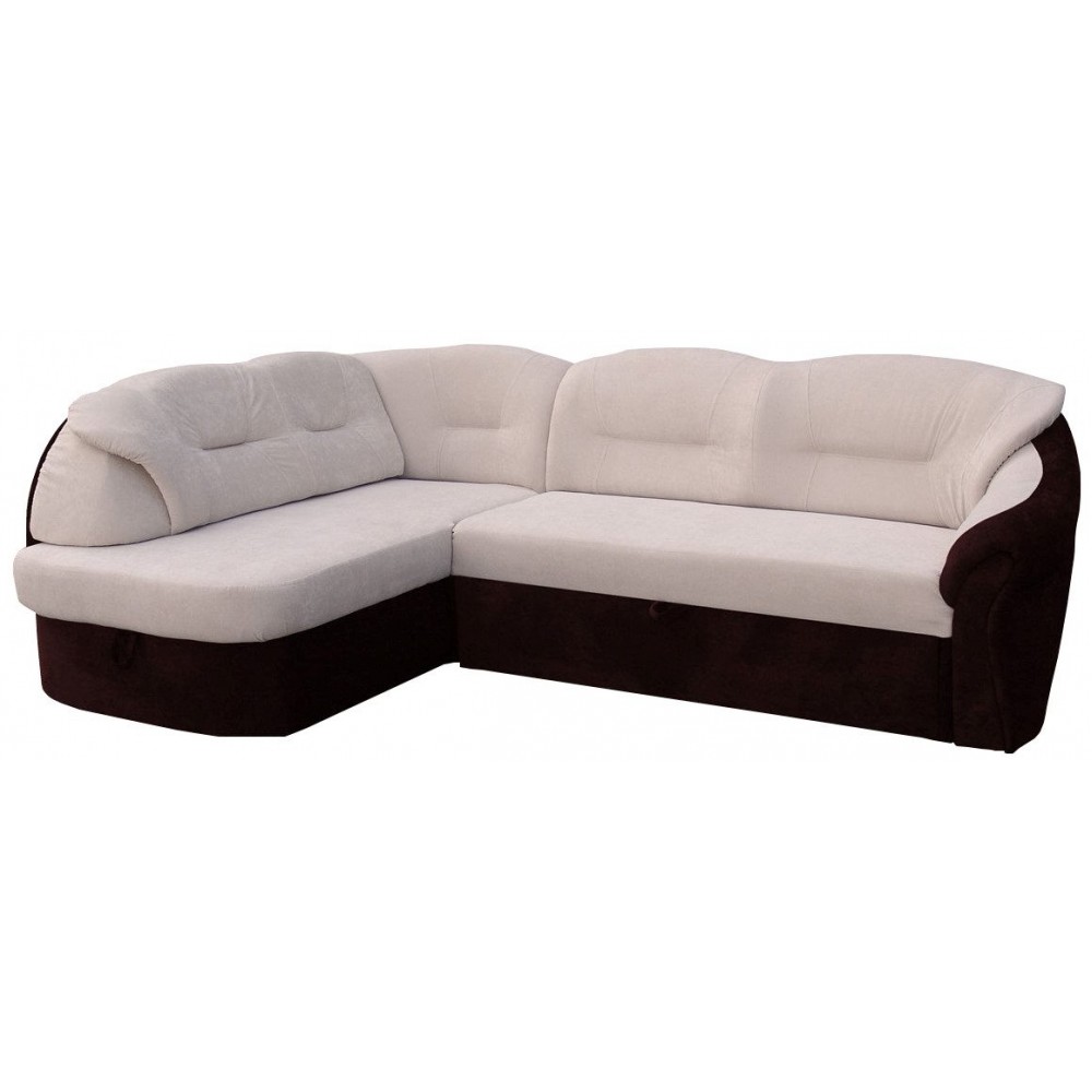 Γωνιακός καναπές Audrey-Αριστερή-Κρεμ 220x160x85