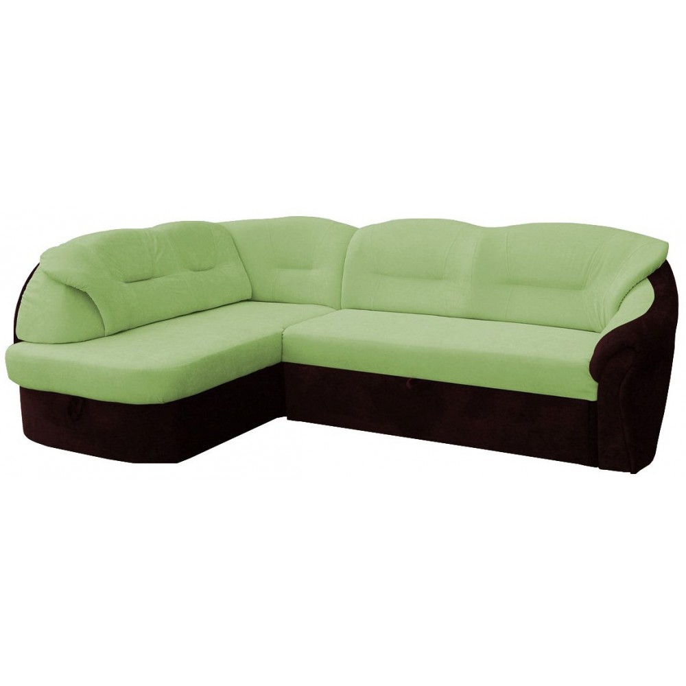 Γωνιακός καναπές Audrey-Αριστερή-Λαχανί 220x160x85