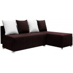 Γωνιακός καναπές Ezio-Καφέ Σκούρο 193x145x85