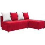Γωνιακός καναπές Ezio-Κόκκινο 193x145x85