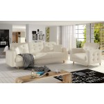 Σετ σαλονιού Amelion-Ivory 250x162x87
