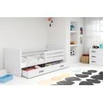 Κρεβάτι Riccon-Λευκό-200 x 90 205x97x73