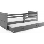 Κρεβάτι Riccon II-Γραφίτης-200 x 90 206x97x73