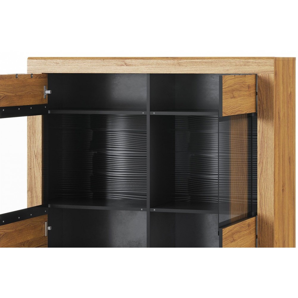 Βιτρίνα Leon χαμηλή