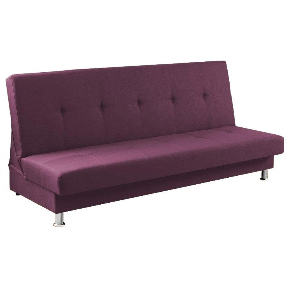 Καναπές - κρεβάτι Jolio-Μωβ 193x85x89
