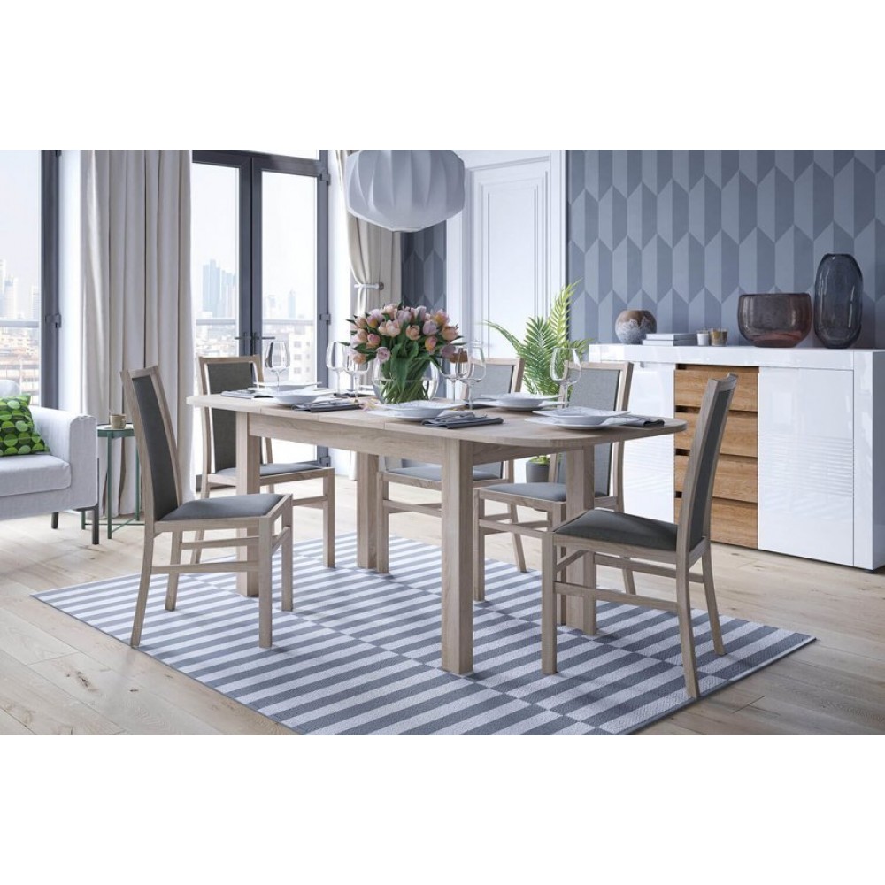 Τραπέζι Ronnie επεκτεινόμενο-Φυσικό