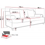 Καναπές - κρεβάτι Dover