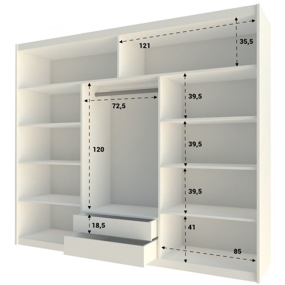 Ντουλάπα Malibu