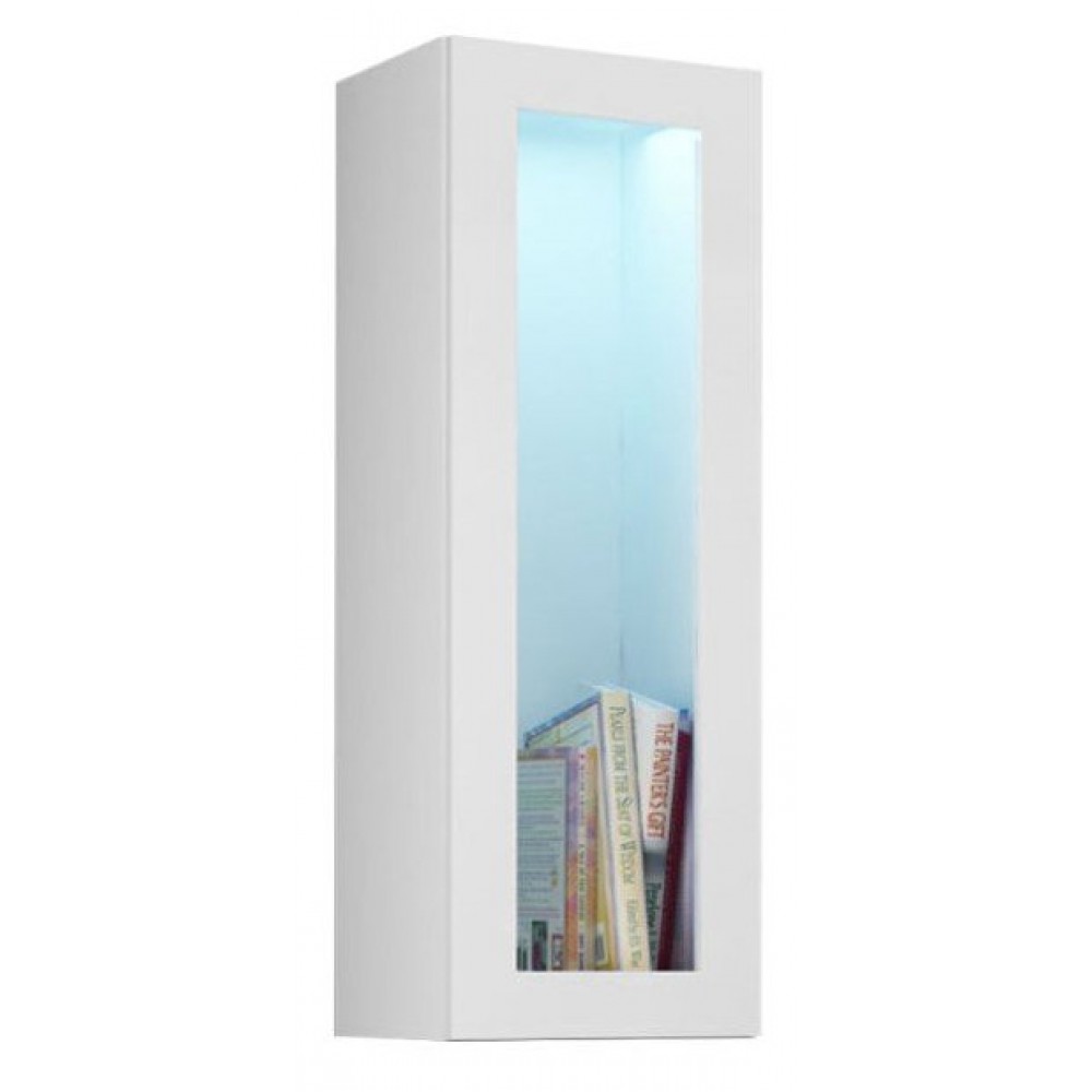 Βιτρίνα glass Vigo κρεμαστή-35 x 32 x 90 εκ.