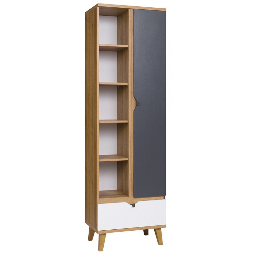 Βιβλιοθήκη Memone-Φυσικό - Γκρι