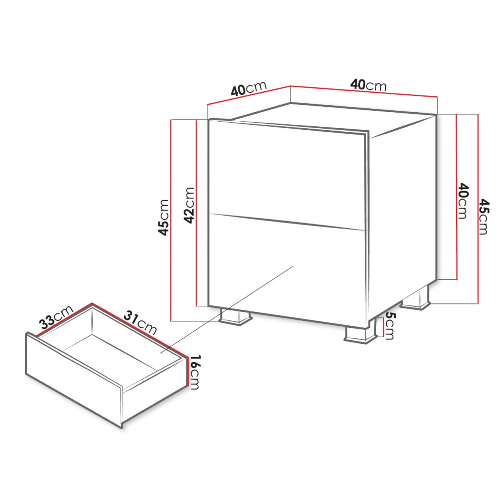 Κομοδίνο Calabrini-Φυσικό