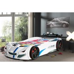 Κρεβάτι παιδικό turbo plus-Κόκκινο