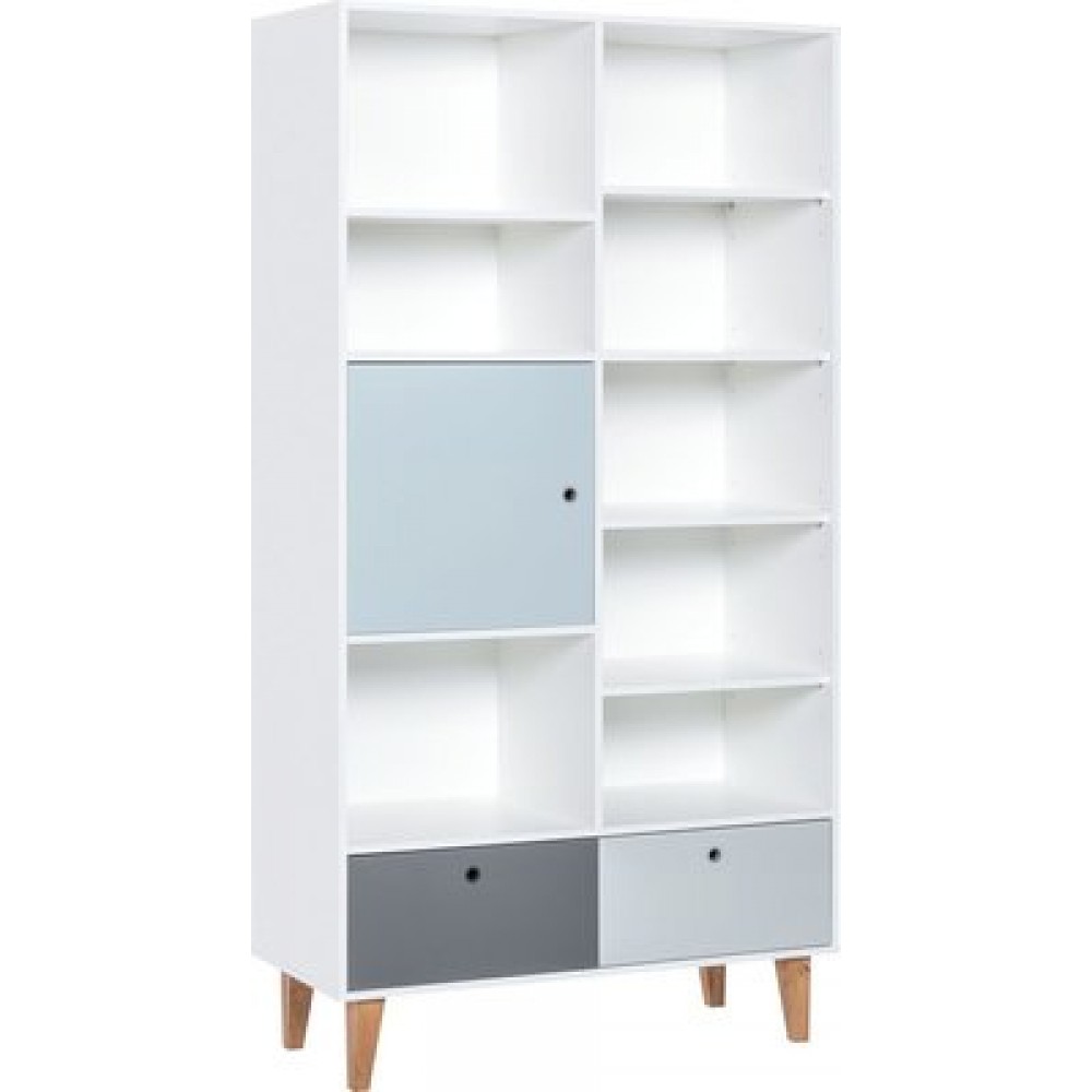 Βιβλιοθήκη Concept plus-Γαλάζιο